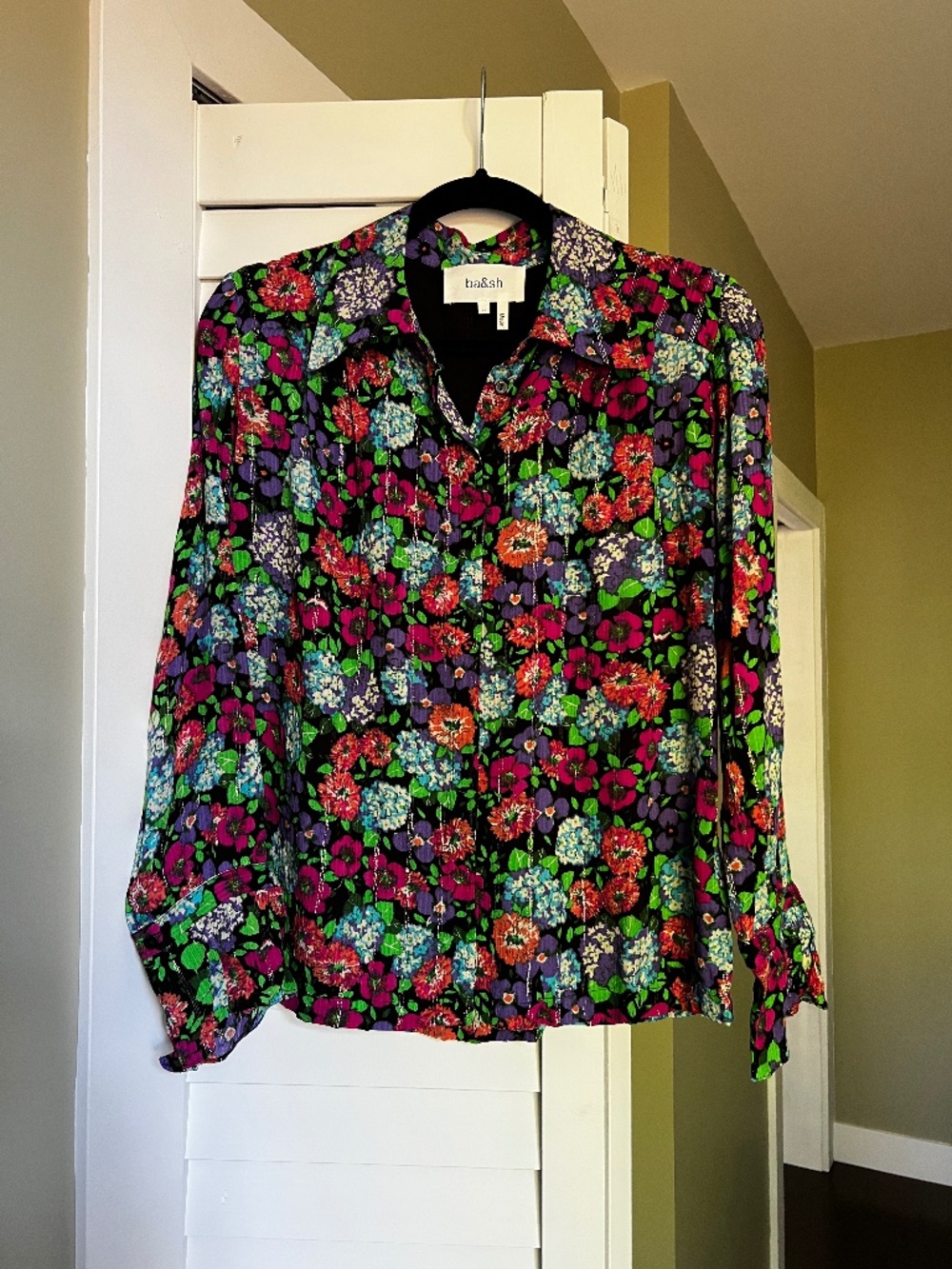 Ba&sh Flower Blouse
